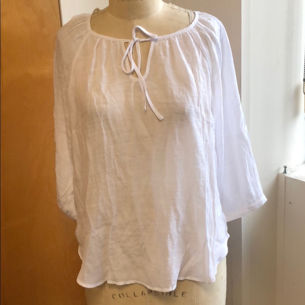 White beautiful shirt!